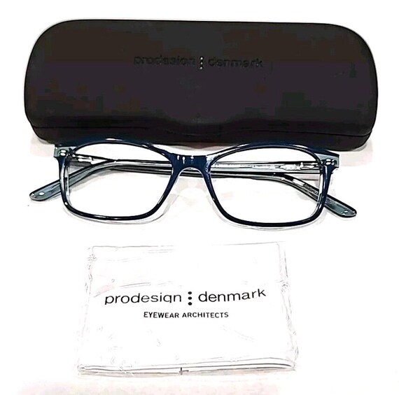 Buy Prodesign Denmark 3642 9332 Sm Blue Oval Eyeglasses Frame 51