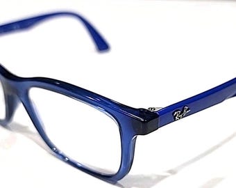 Ray Ban Jr RB1562 3686 Kids Boys Blue Square Eyeglasses 48-16 125