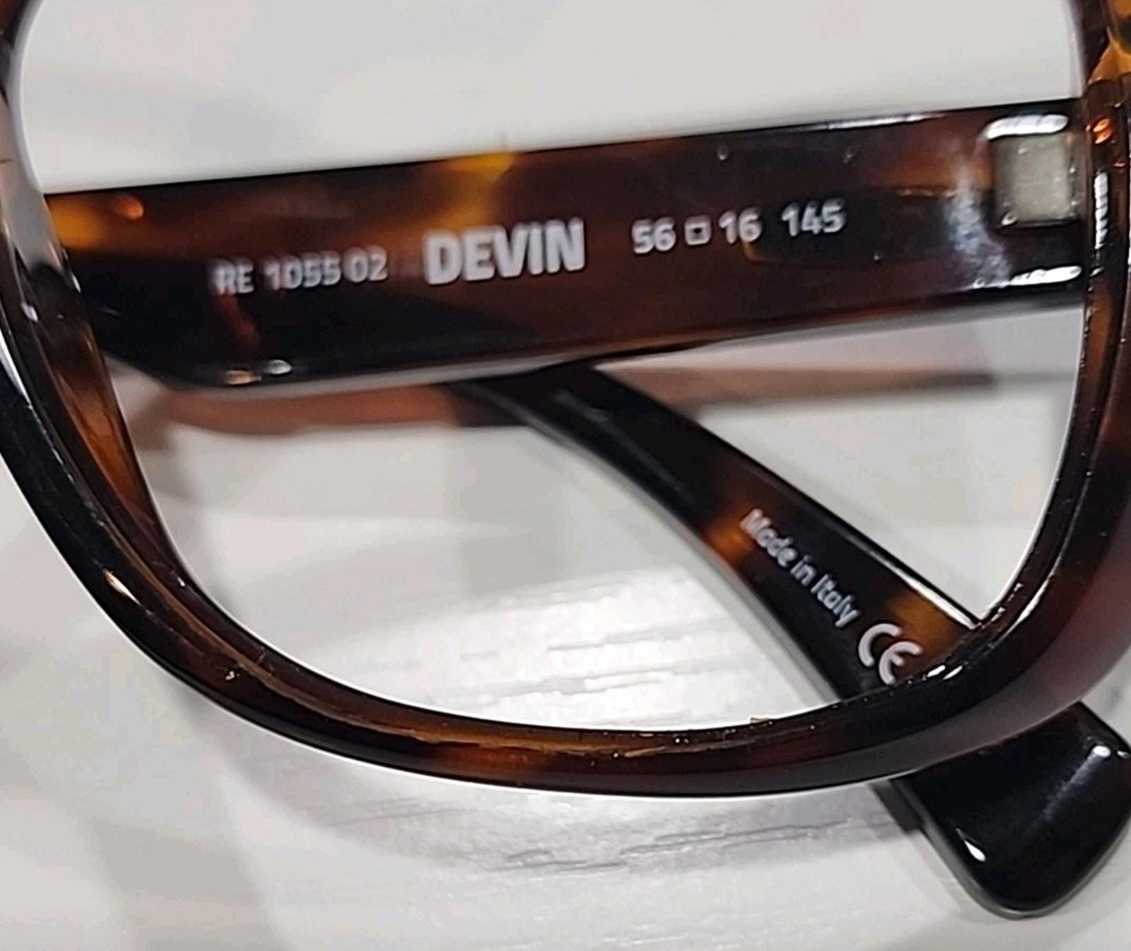 REVO RE1055-02 Devin No Lenses Tortoise Oversized Sunglasses Frame 56-16 145 REVO RE1055-02 Devin No Lenses Tortoise Oversized Sunglasses  main image 3