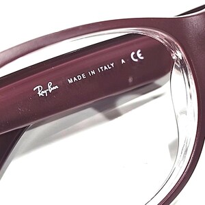 Gafas de sol Ray Ban RB2132 6054/85 New Wayfarer moradas, solo montura, 52-18, 145 imagen 7