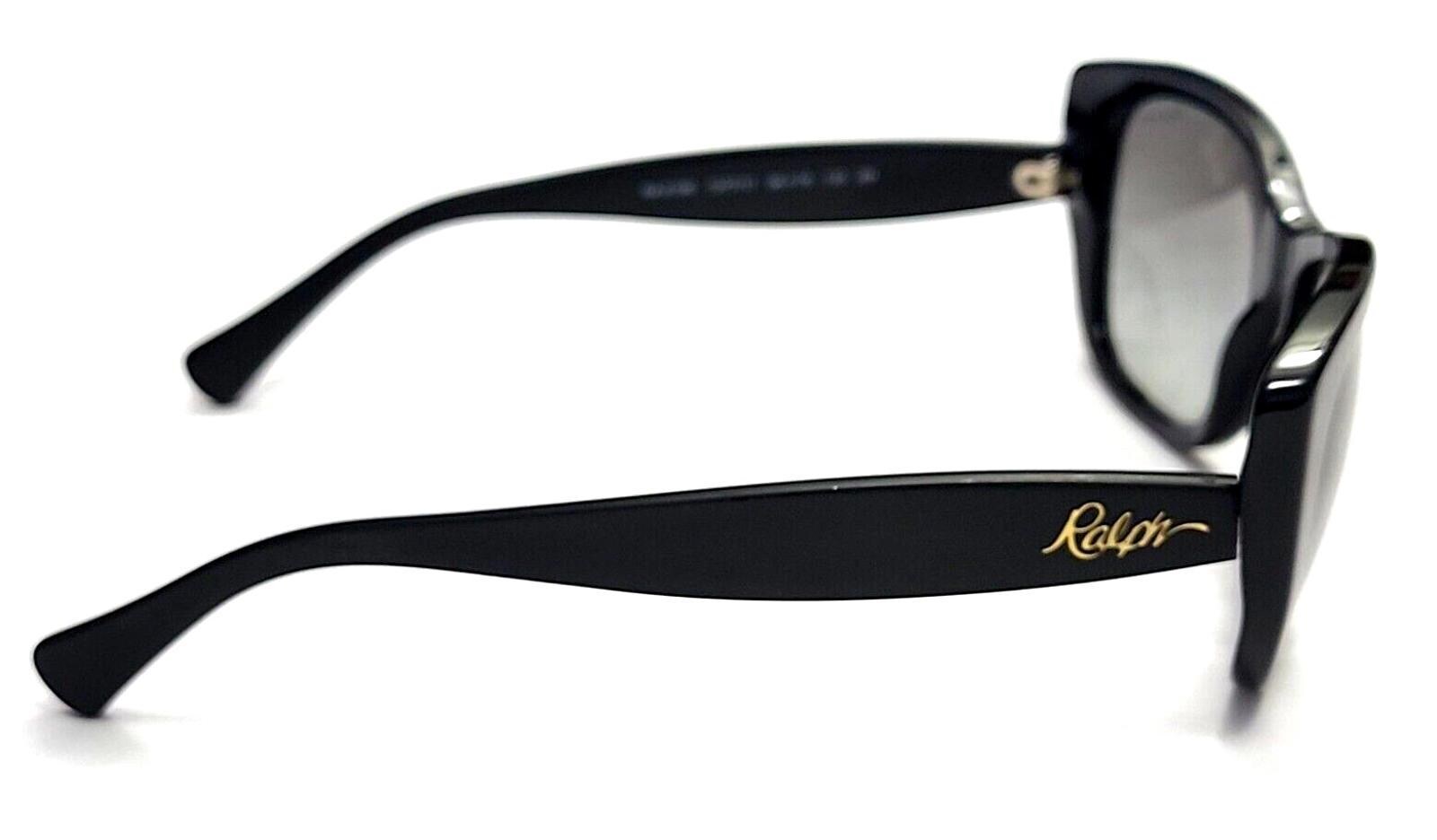 Ralph Lauren RA5190 1377/11 Black Gray Cat Eyes Sunglasses 56-16 135 3N Ralph by Ralph Lauren RA5191 Sunglasses | LensCrafters main image 3