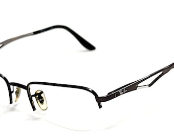 Gafas de sol Ray Ban RB6163 2576 de metal negro, talla 52-19, 140