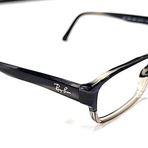 Ray Ban RB5169 5540 Black Brown Fade Rectangle Eyeglasses 54-16 140 image 3