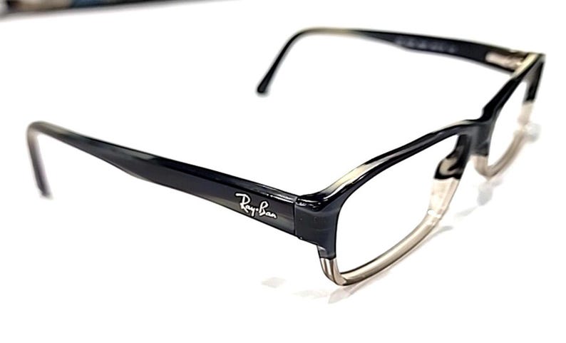 Ray Ban RB5169 5540 Black Brown Fade Rectangle Eyeglasses 54-16 140 image 3