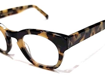 Warby Parker Kimball 195 Marzipan Tortoise Brown Round Eyeglasses 46-25 145 New