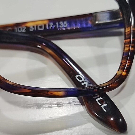 O'Neill Ono Due Brown Purple Rectangular Eyeglass… - image 9