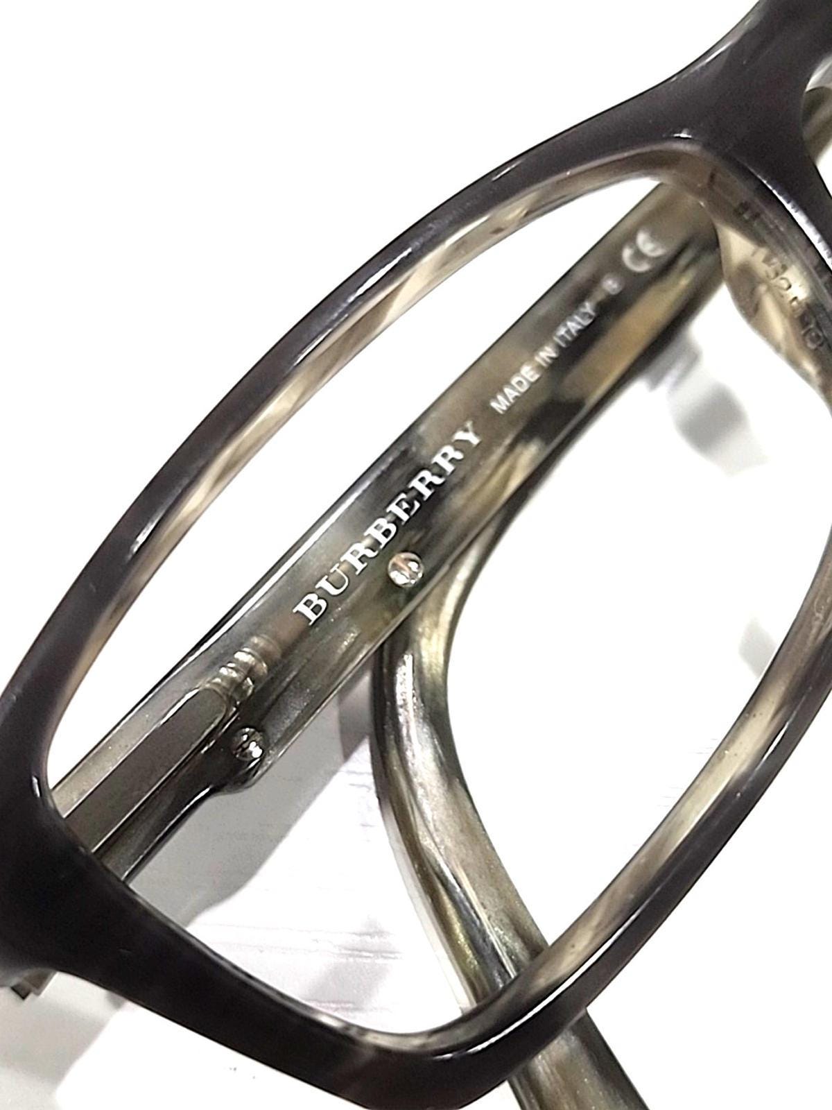 Burberry B2076 3143 Small Gray Brown Marble Rectangle 