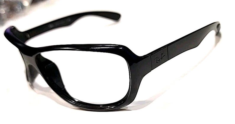 Ray Ban RB4189 601/71 Occhiali da sole avvolgenti neri Solo montatura Italia 64-16 immagine 1
