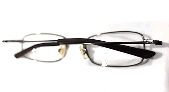 NIKE 4143 200 Flexon Brown Rectangular Eyeglasses… - image 6