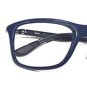 Gafas de sol Ray Ban RB8352 6222/82 sin lentes LG negras y grises con montura cuadrada, talla 57-18, 140 imagen 4