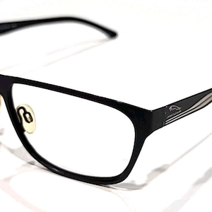 Jaguar 37338-610 Black Square Sunglasses Frame 57-17 135 Germany Scratch On Rim