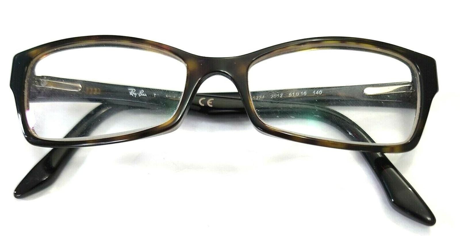 Ray Ban RB5234 2012 Tortoise Full Rim Eyeglasses Frame 51-16 