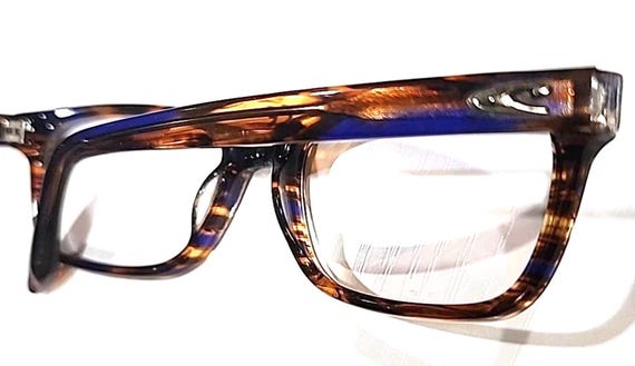 O'Neill Ono Due Brown Purple Rectangular Eyeglass… - image 4