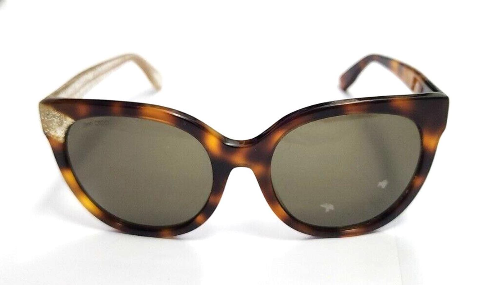 Jimmy Choo MIRTA/F/S LG Tortoise Glitter Sunglasses *frame 
