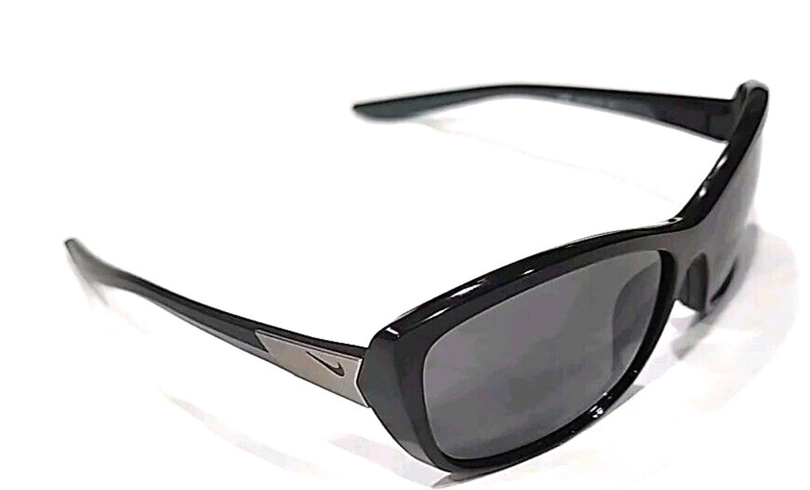 Nike EV0996 001 FLEX FINESSE Black Gray Wrap Sunglasses W  display picture 1