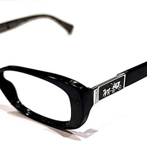 Trener HC6063 5261 Elizabeth Czarne okulary prostokątne 51-15 135 Wózek spacerowy