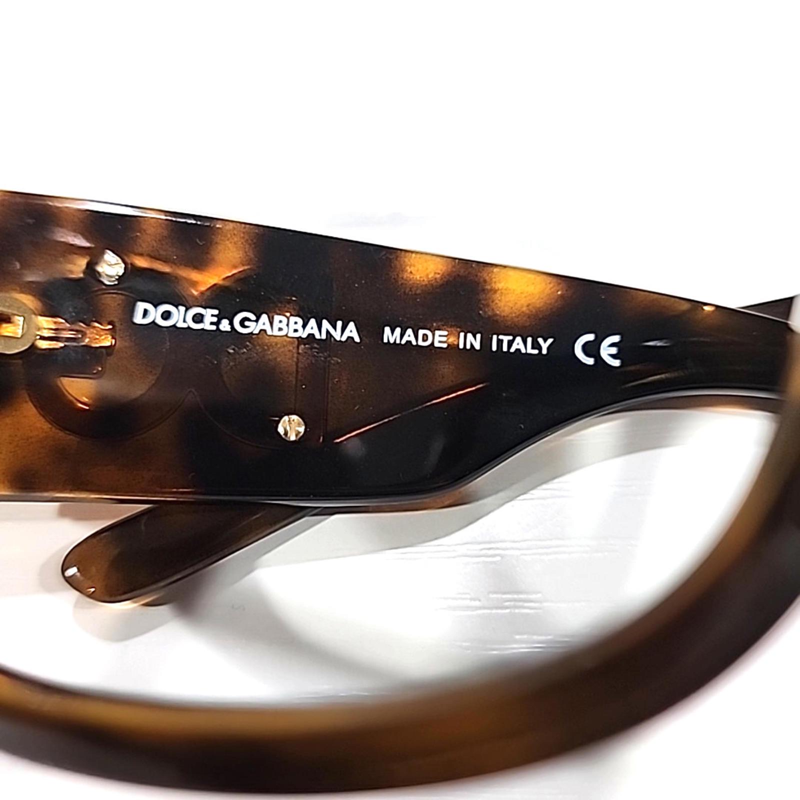 Dolce & Gabbana DG6038-B No Lenses Tortoise Sunglasses Frame  display picture 2