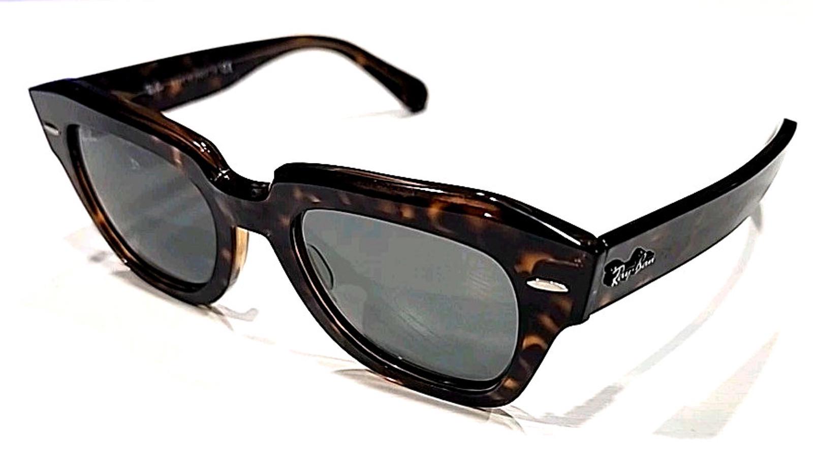 Ray-Ban Sunglasses State Street RB 2186 1292/B1 Brown Havana 49-20-145 Sunglasses Ray-Ban RB2186 State Street | Free Shipping  main image 4