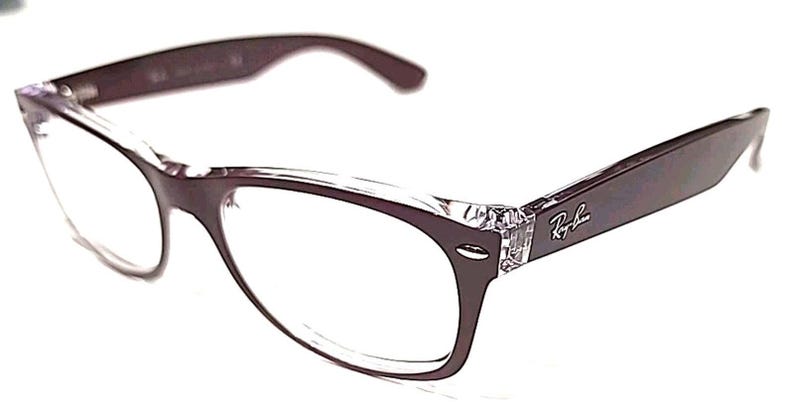 Gafas de sol Ray Ban RB2132 6054/85 New Wayfarer moradas, solo montura, 52-18, 145 imagen 2