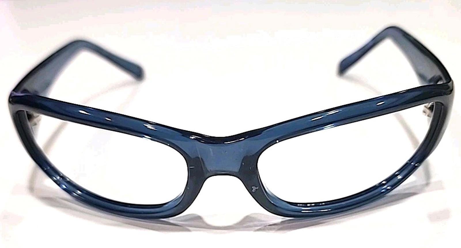Ray Ban RB4137 656/8G No Lenses Blue Wrap Sunglasses Frame - Etsy UK display picture 1
