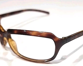 Gafas de sol Ray Ban RB4116 642/73 sin lentes, montura rectangular marrón tortuga