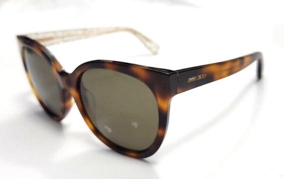 Jimmy Choo MIRTA/F/S LG Tortoise Glitter Sunglasses *frame  display picture 2