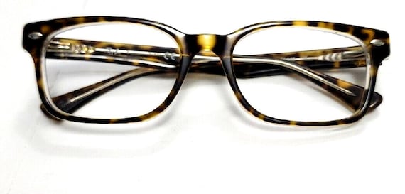Ray Ban RB5286 5082 Tortoise Square Eyeglasses Frame 51/18 135 VG