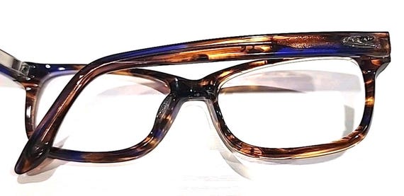 O'Neill Ono Due Brown Purple Rectangular Eyeglass… - image 5