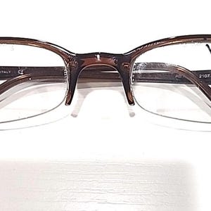 Ray Ban RB7005 2107 Brown Half Rim Eyeglasses Frame 48-19 135 image 6
