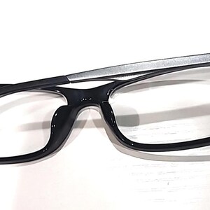 Ray Ban RB7017F 2000 Large Black Rectangle Eyeglasses Frame 56-17 145 Full Fit image 4