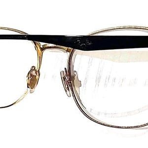 Ray Ban RB6493 2890 Black Gold Metal Square Eyeglasses Frame 53-18 140 image 3
