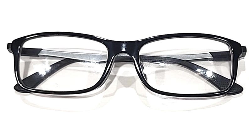 Ray Ban RB7017F 2000 Large Black Rectangle Eyeglasses Frame 56-17 145 Full Fit image 8