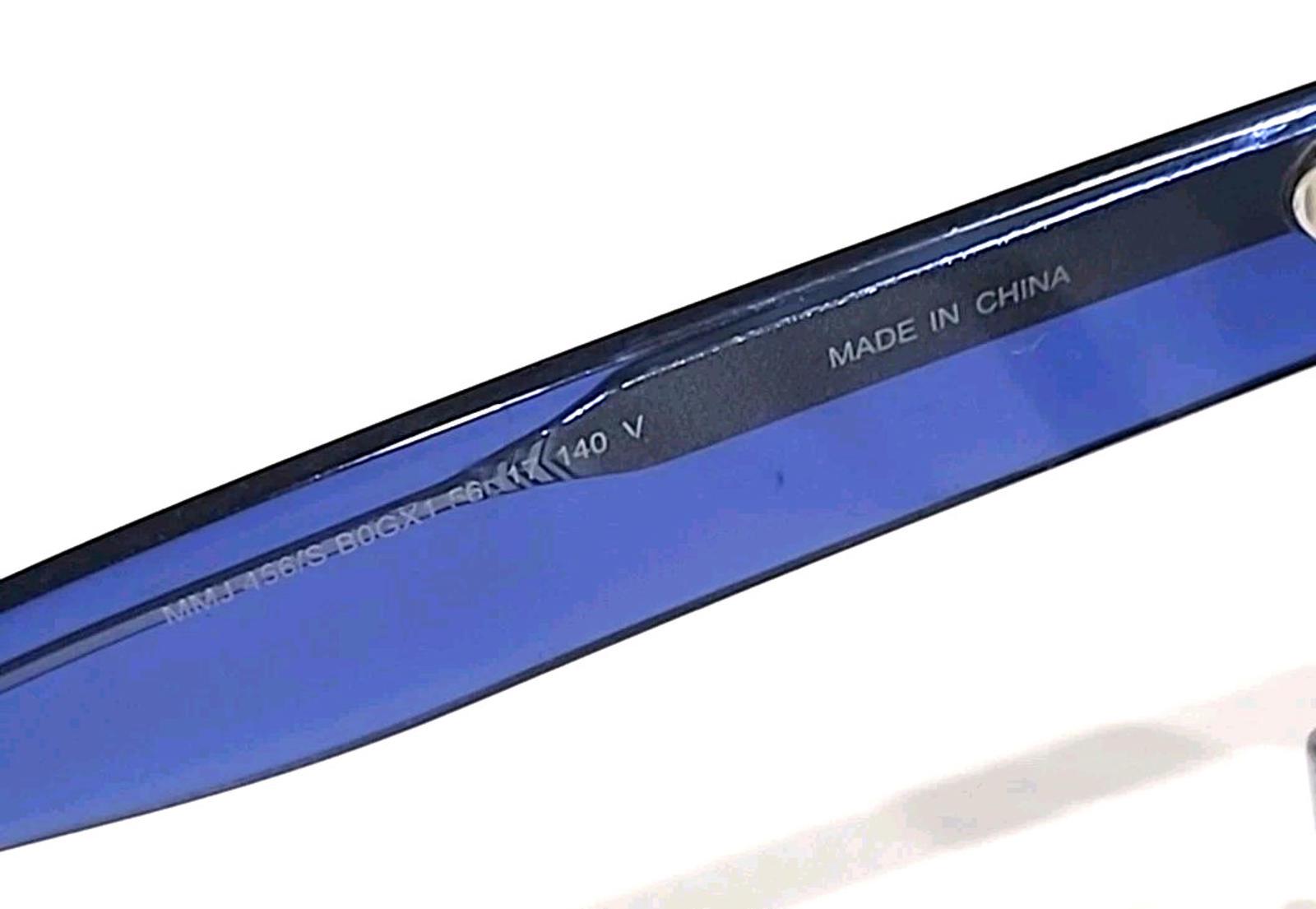 Marc Jacobs MMJ456/S Blue Square Oversized Sunglasses 56-17  display picture 1