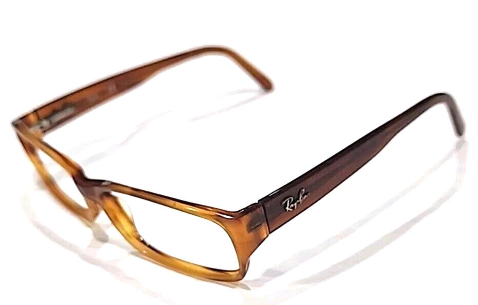 Ray Ban RB5078 2144 Brown Rectangle Eyeglasses Frames 53-16 135