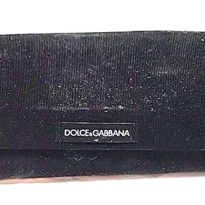 Dolce & Gabbana Eyeglasses Sunglasses Case Black Flip Top - Etsy display picture 3