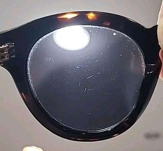 Diff Eyewear Dime II Dark Tortoise Gray Round Pol… - image 6