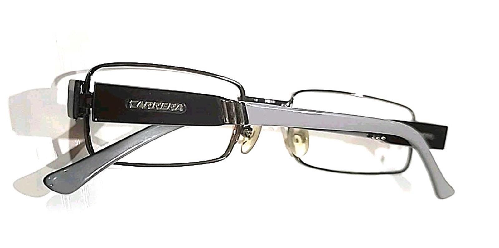 Carrera CA7550 Black Gray Rectangle Eyeglasses 51-18 135 CARRERA 7550 RECTANGULAR FULL RIM DESIGNER EYEGLASSES FRAMES  main image 3