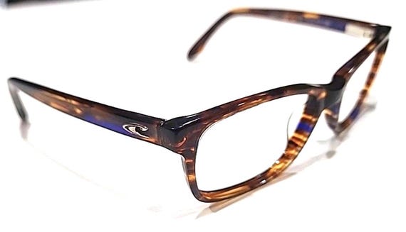 O'Neill Ono Due Brown Purple Rectangular Eyeglass… - image 3