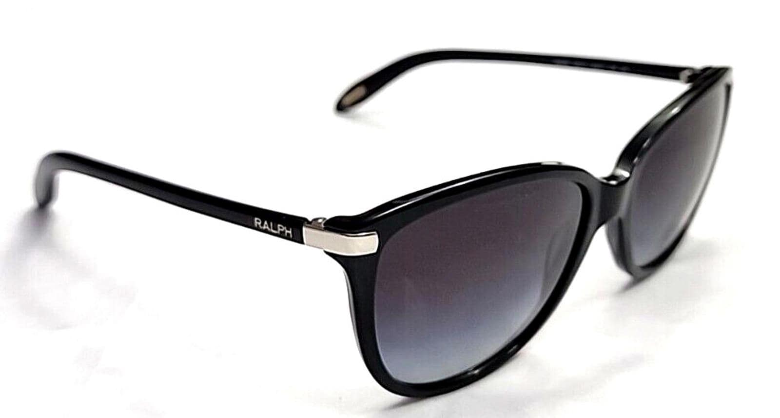 Lunettes de soleil ovales noir gris RA5160 501/11 Ralph Lauren 57