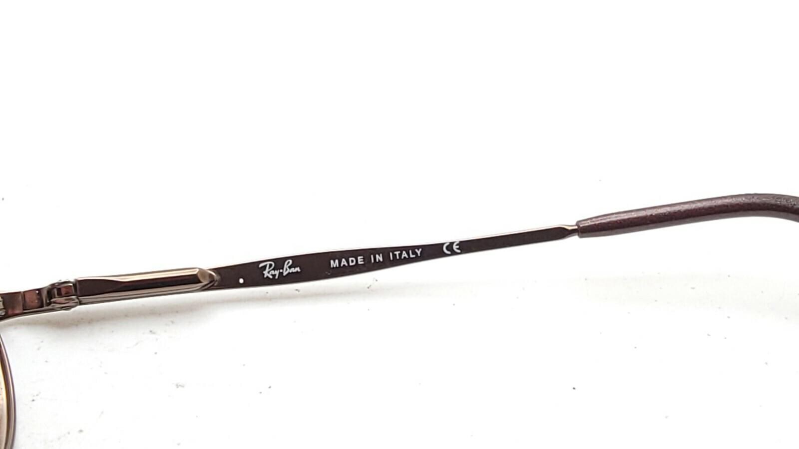 Ray-Ban レイバンサングラス RB3002 W3128 Ray Ban RB3002 W3128 Brown Metal Oval Sunglasses Frame | eBay