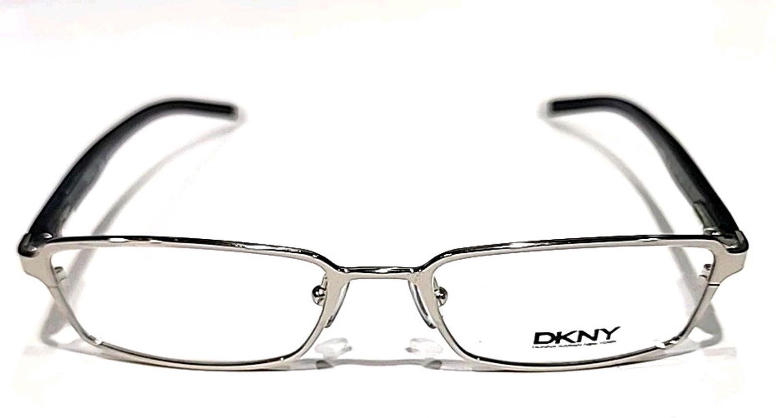 DKNY DY5515 1002 Silver Metal Black Rectangle Eyeglasses  display picture 1