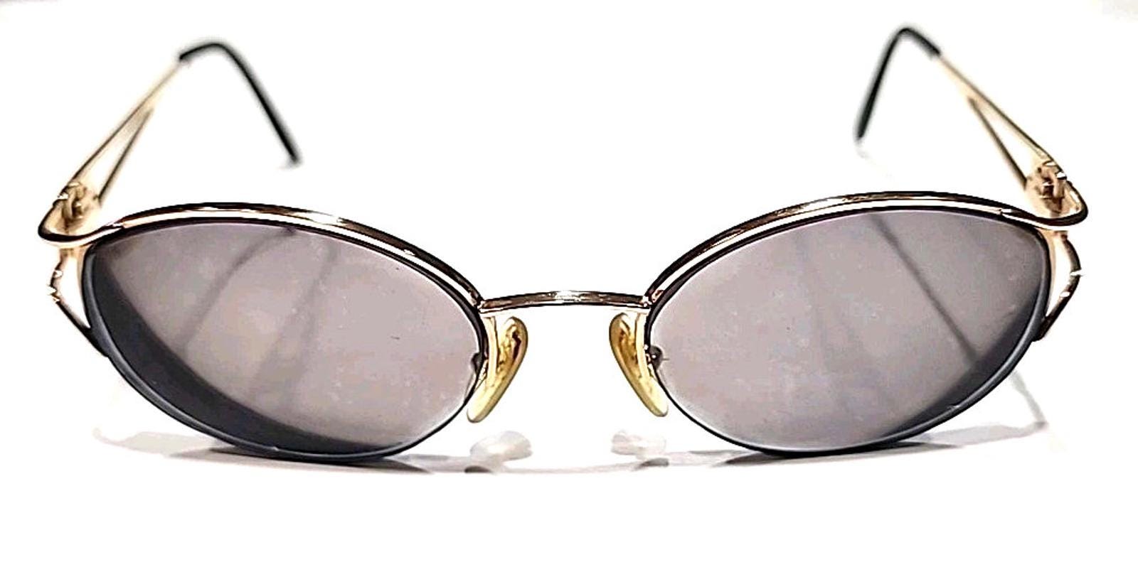 Givenchy 1017 001 No Lenses Vintage Gold Sunglasses 