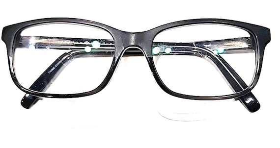 Joseph Abboud JA4048 036 Black Rectangle Eyeglass… - image 1