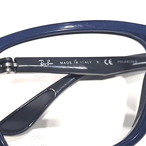 Gafas de sol Ray Ban RB8352 6222/82 sin lentes LG negras y grises con montura cuadrada, talla 57-18, 140 imagen 7