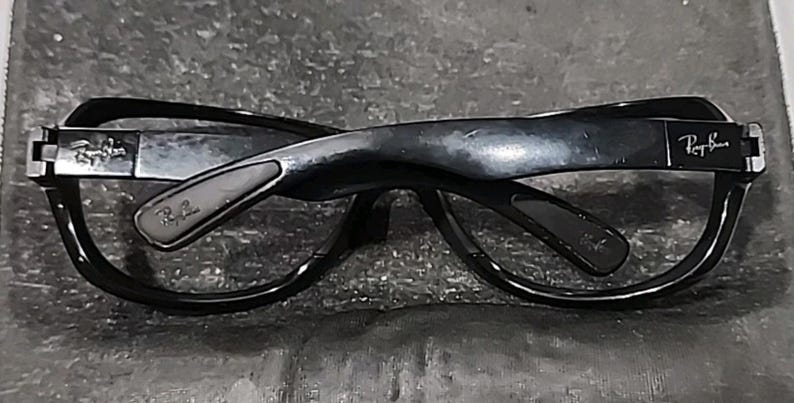 Ray Ban RB4189 601/71 Occhiali da sole avvolgenti neri Solo montatura Italia 64-16 immagine 6