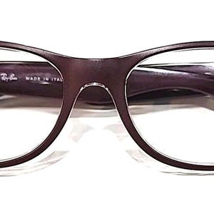 Gafas de sol Ray Ban RB2132 6054/85 New Wayfarer moradas, solo montura, 52-18, 145 imagen 6