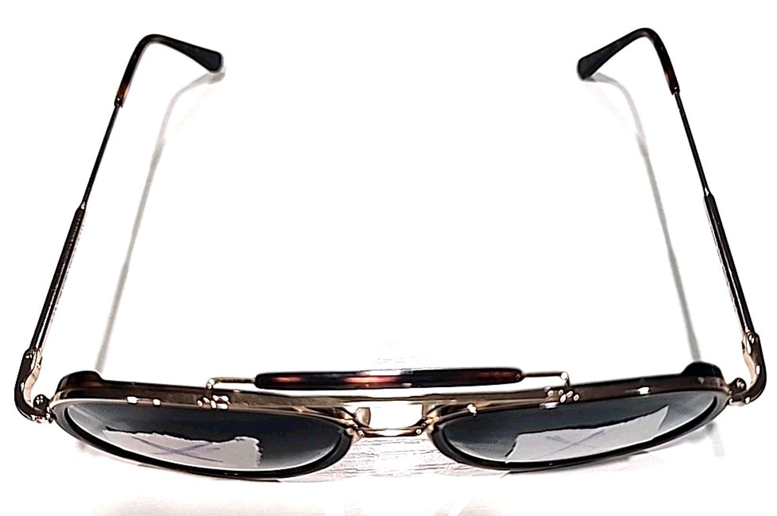 Tom Ford TF666 Tripp No Lenses Tortoise Gold Metal Aviator
