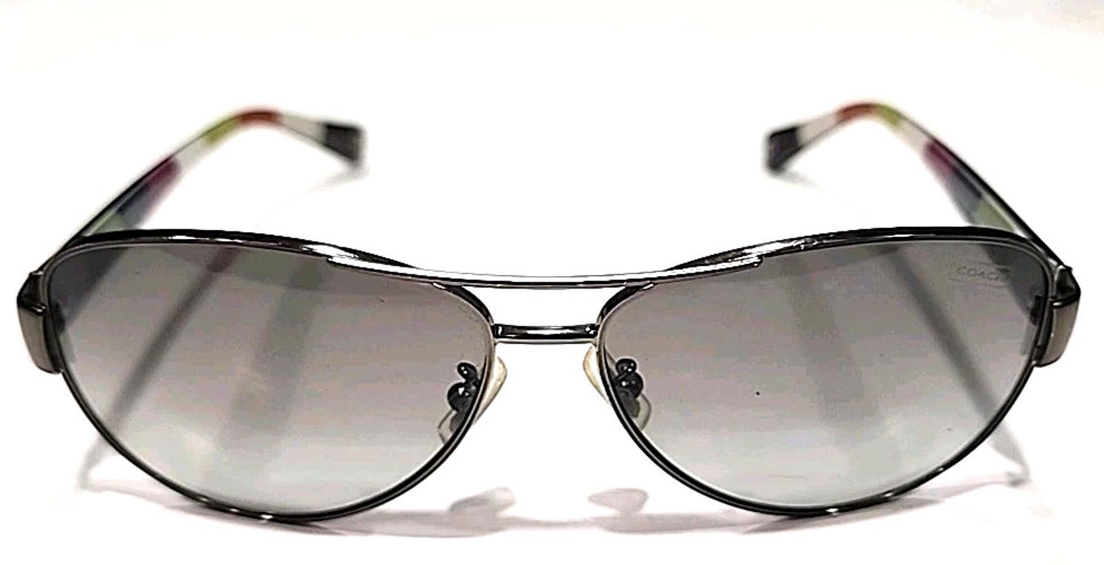 Coach HC7003 Kristina 9010/11 Silver Metal Gray Aviator  display picture 2