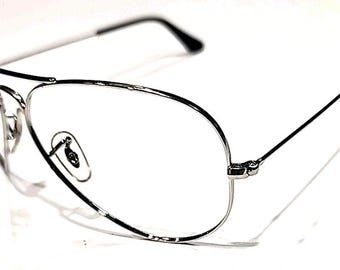 Ray Ban RB3025 003/32 No Lenses Aviator Gunmetal Sunglasses Frame 58-14 Italy