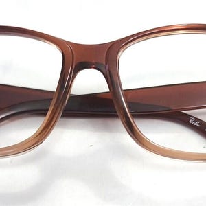 Tom Ford TF8 38F No Lenses Brown Butterfly Wrap Sunglasses  display picture 1